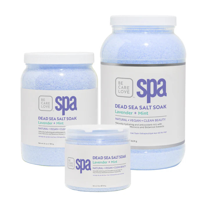Lavender + Mint Dead Sea Salt Soak